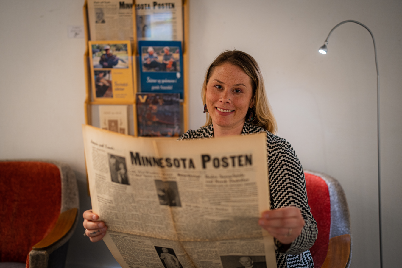 Foredrag med Sallie Anna Steiner Pisera – Spelemenn, sognekjerringar og underhaldning i det norske Amerika